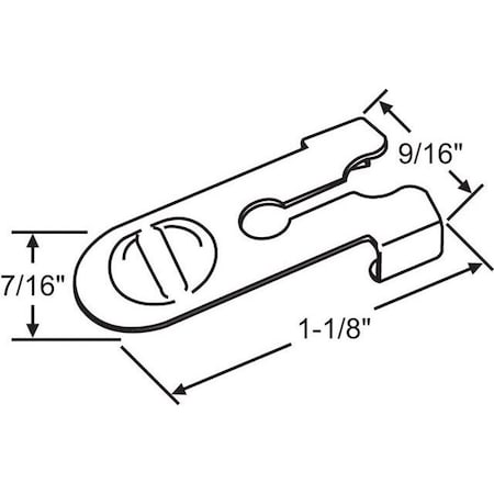 Strybuc Detach Clip Bracket 39-207
